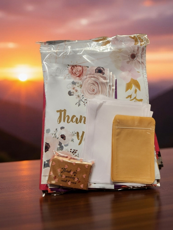 Accessories - Polymailers / Thank You Cards/ Label Adhesive Bundle